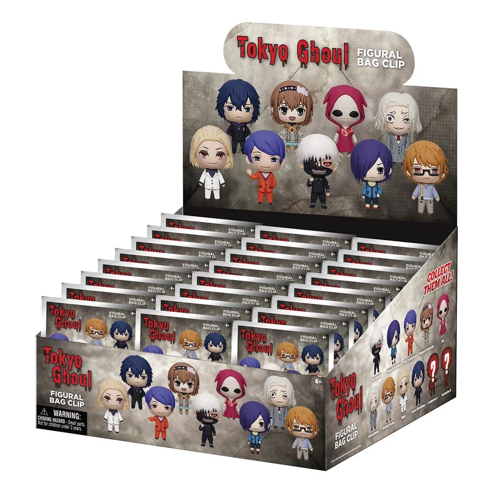 Tokyo Ghoul 3D PVC Bag Clips Series 2 Blind Bag - 1 Unidade